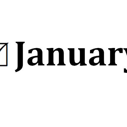 January with checkbox next to it.